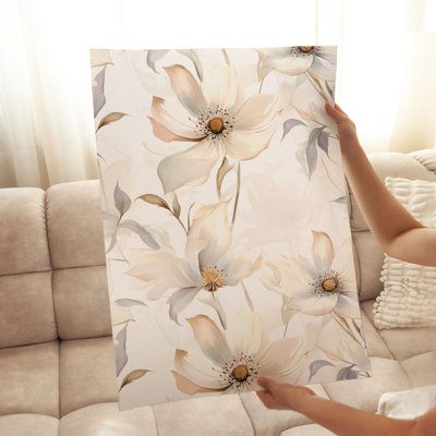Floral Floral Myst VI, reproduction d'art moderne sans cadre