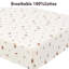 Drap-housse 100% coton 180 fils 180 fils