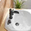 8 po Robinet pour salle de bain à 2 poignées Waterfall avec drain escamotable en bronze huilé