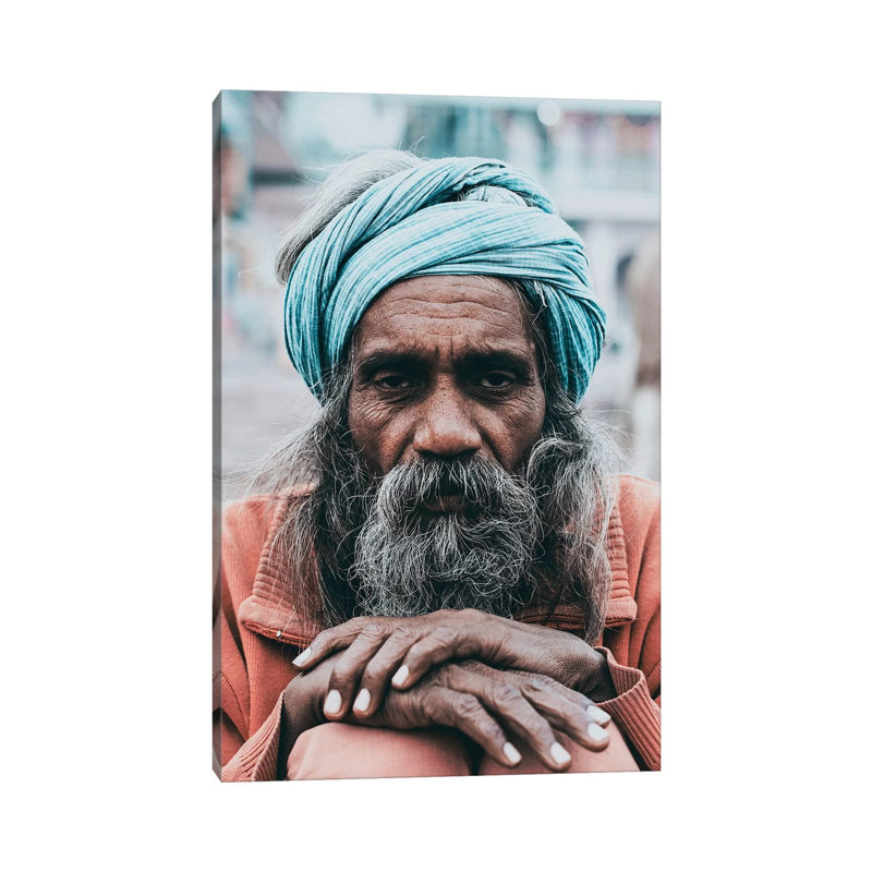 Varanasi, India by Luke Anthony Gramme - Wrapped Canvas Print, 101.6 cm H x 66.04 cm W x 3.175 cm D