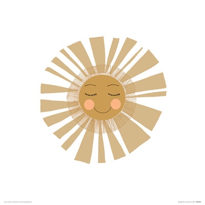 Sun Ray 1 Piece Wall Art