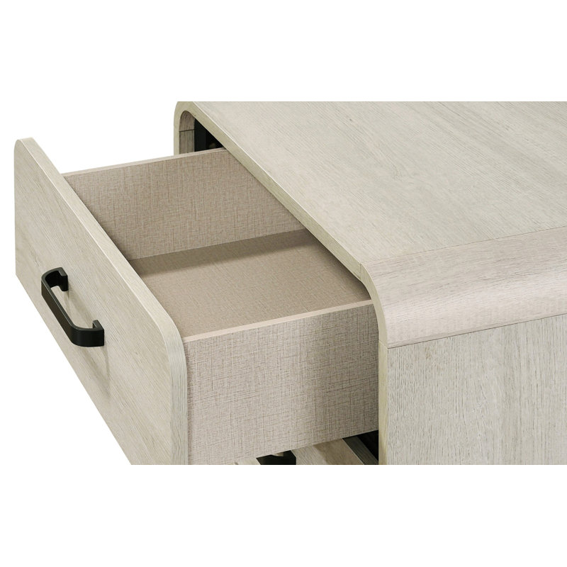 Commode de chambre à coucher avec six tiroirs
