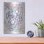  «Pensées extra floral» par Marlee Ash Calligraphy & Design, art mural en métal, 12 po x 16 po-1383288525