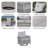 4-Person Outdoor Gray Seating Set
