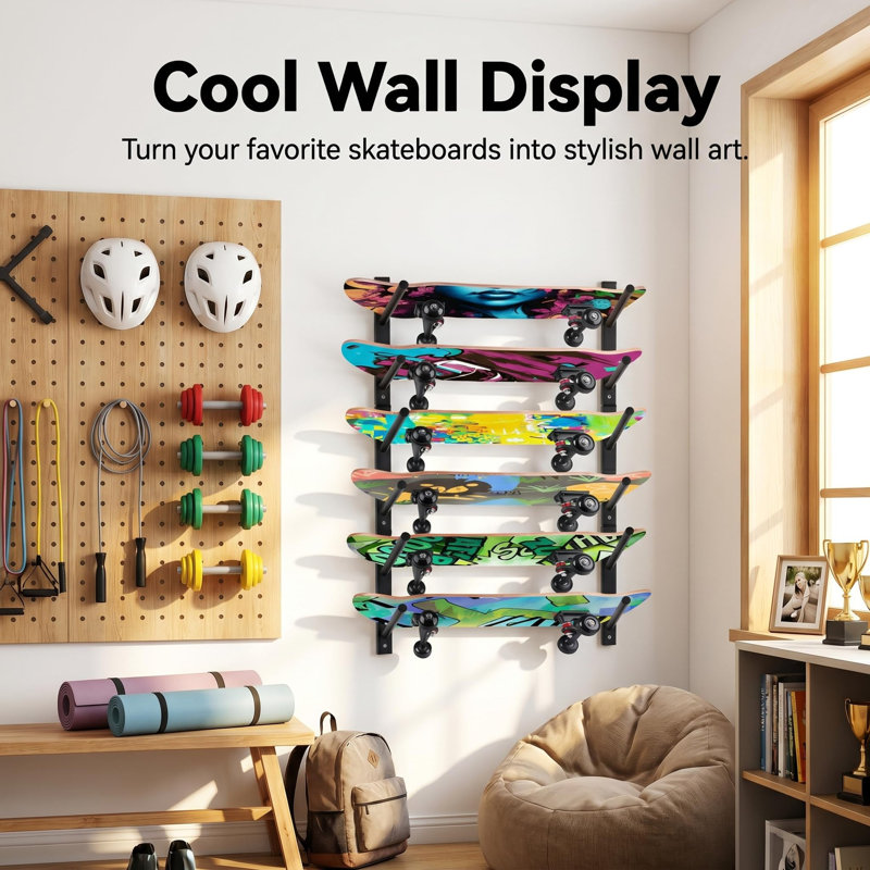 Skateboard Wall Mount