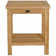 Table d’appoint en bois massif Cortright