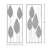 Modern Plants & Flowers Wall Decor on Metal