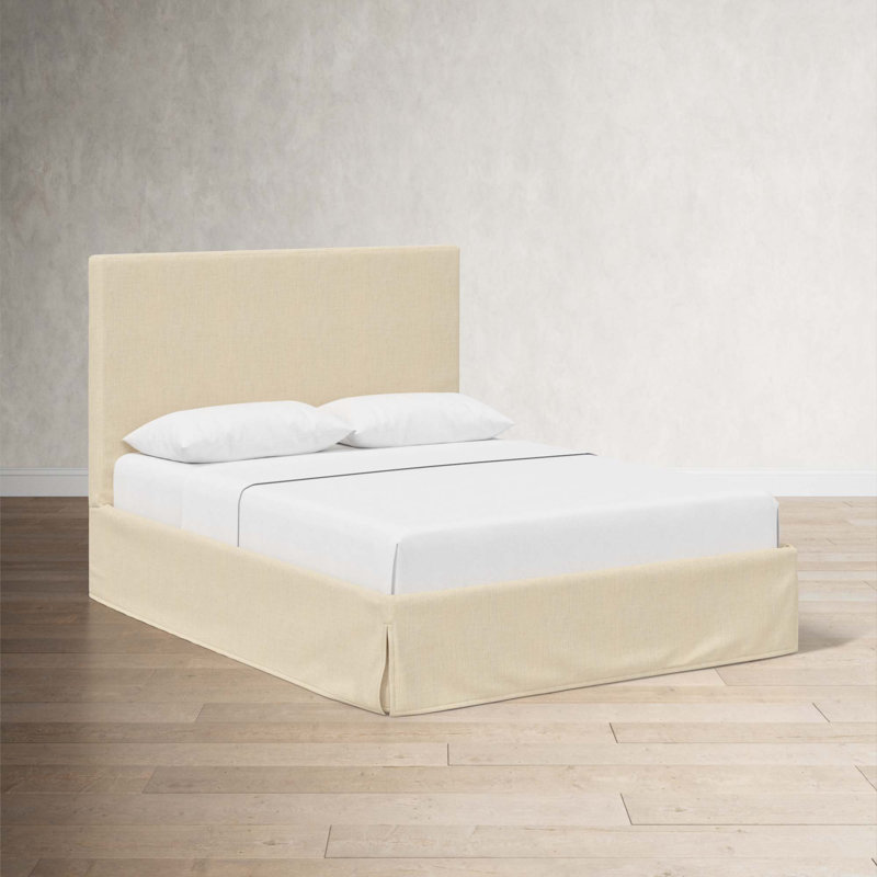 Lit tapissier Verona, Lin classique, Grand