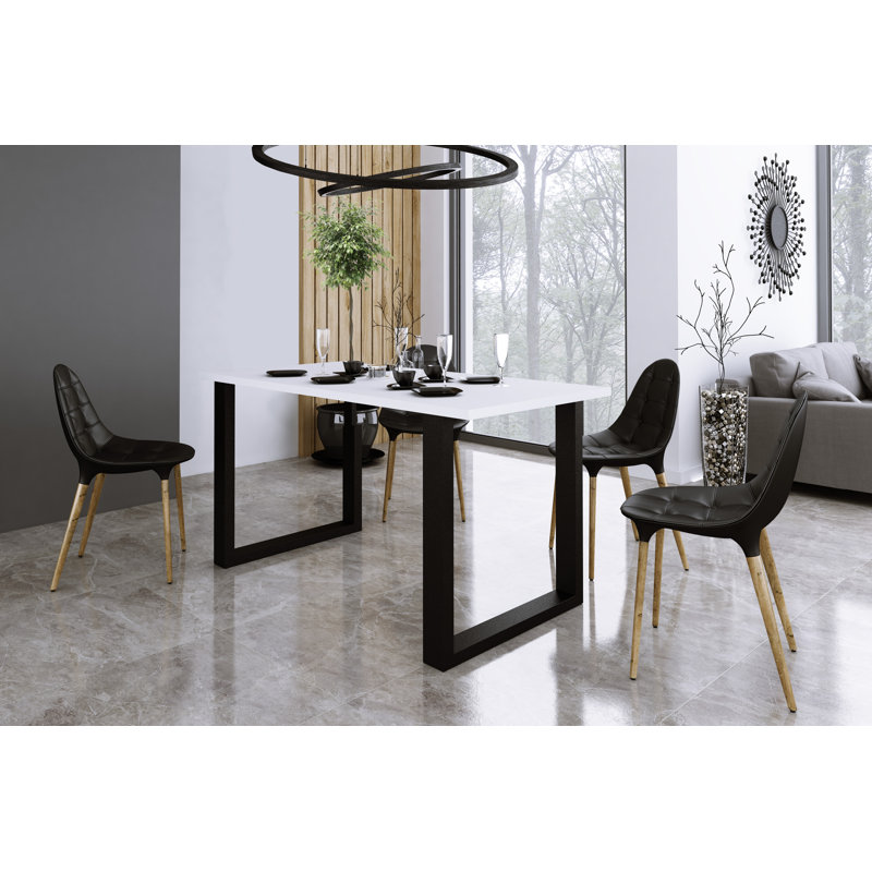 Nohealani Dining Table, H75 x L138 x W90cm, White