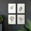 «Vintage Floral Print CCI», 4 pièces sur papier