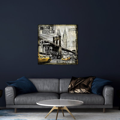 Landmarks NYC by Dylan Matthews - Unframed Graphic Art