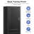 Tall Bathroom Storage Cabinet, Freestanding Storage Cabinet With Two Drawers And Adjustable Shelf, MDF Board With Painted Finish-594923884