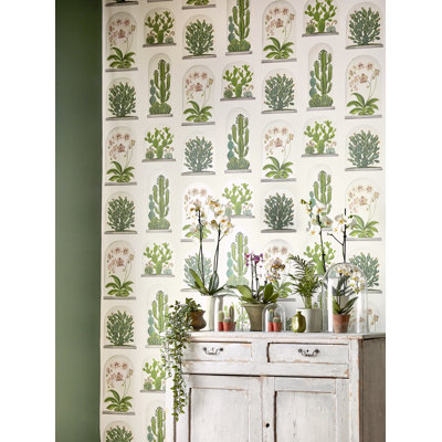 Terrariums 10.05m x 52cm Matte Wallpaper Roll