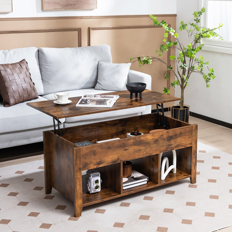 Lift Top Coffee Table with Storage