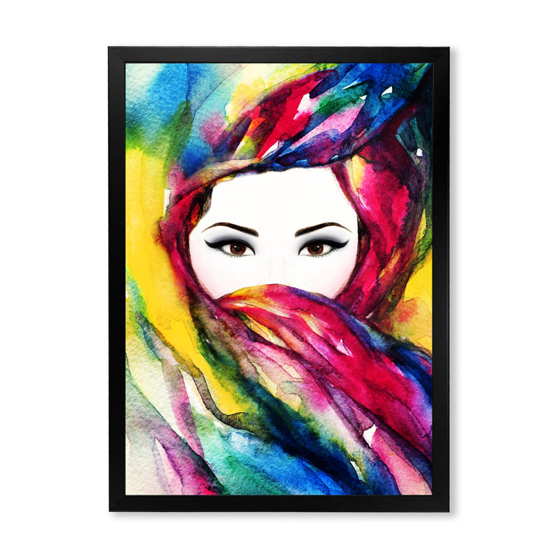 Art graphique sur toile Glam, Cadre photo noir, H 20 po x l 12 po x P 1 po