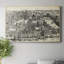 «Bird's Eye View of London - Westminster», reproduction sur toile tendue-143310853