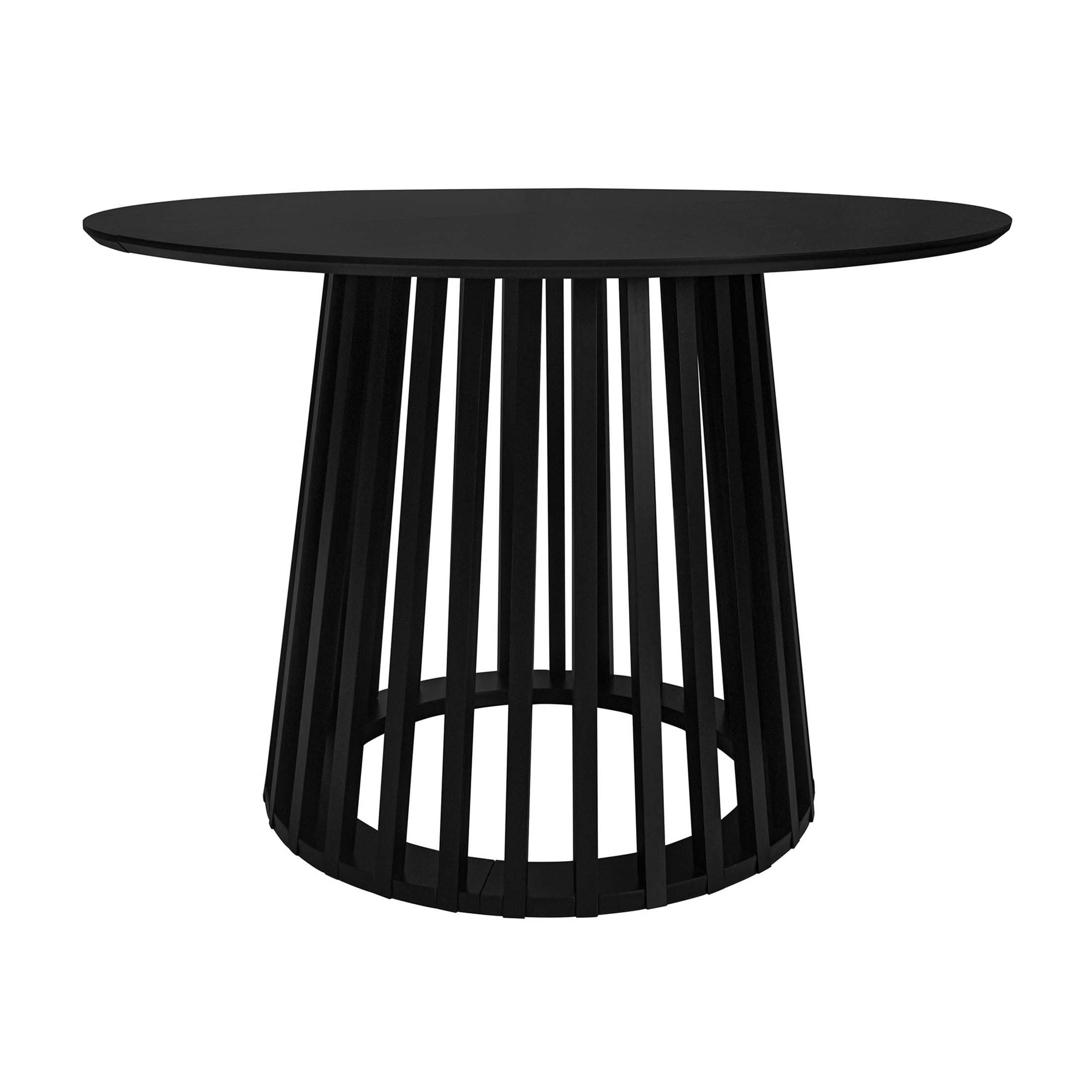 Latitude Run® Table basse ronde, moulure en grille - Wayfair Canada