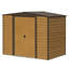 Rowlinson Woodvale Metal Apex Shed 8x6-20703036-124321630