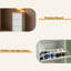Petite armoire de rangement, armoire de rangement pour chaussures, armoire de rangement dissimulée pour chaussures