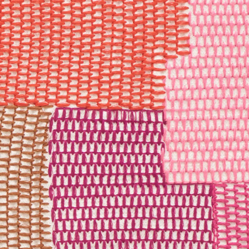Tissu Carnaby, Rose / Rouge