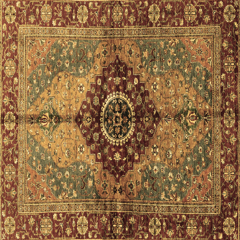 Oriental Indoor Rug, Square 4'