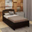 Base de lit simple avec lit gigogne en bois-747110815
