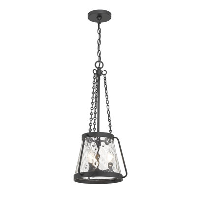 Arieus 3-Light Geometric Pendant in Black