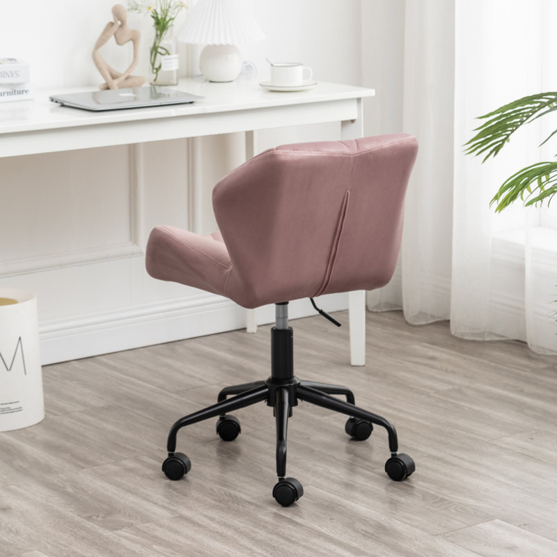 Chaise de bureau pivotante Eldon, Mauve