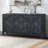 Carved Flower Door Handle, Antique Four Door Cabinet for Living Room Kitchen Hallway-2137778421