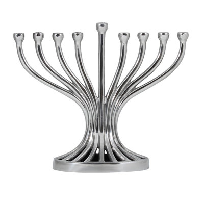 Aluminum Menorah
