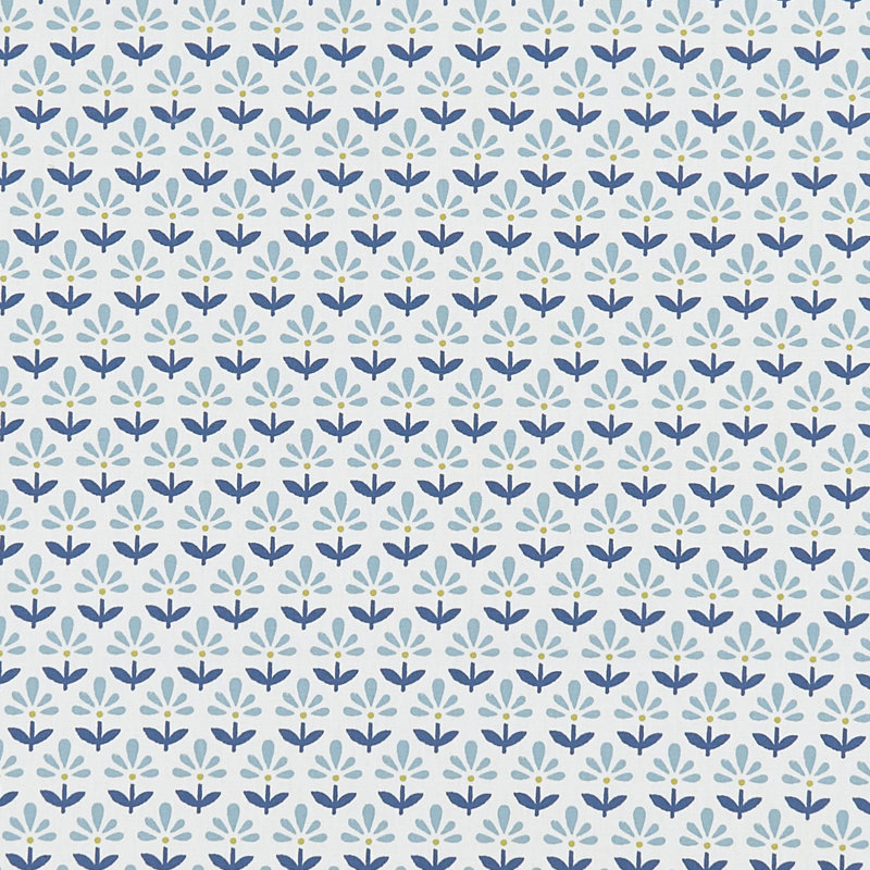 Co-Ordinates Fleur Fabric, Denim