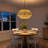 Amishi 8 - Light 26in Rattan Dimmable Shaded Tiered Chandelier with Adjustable Black Chain