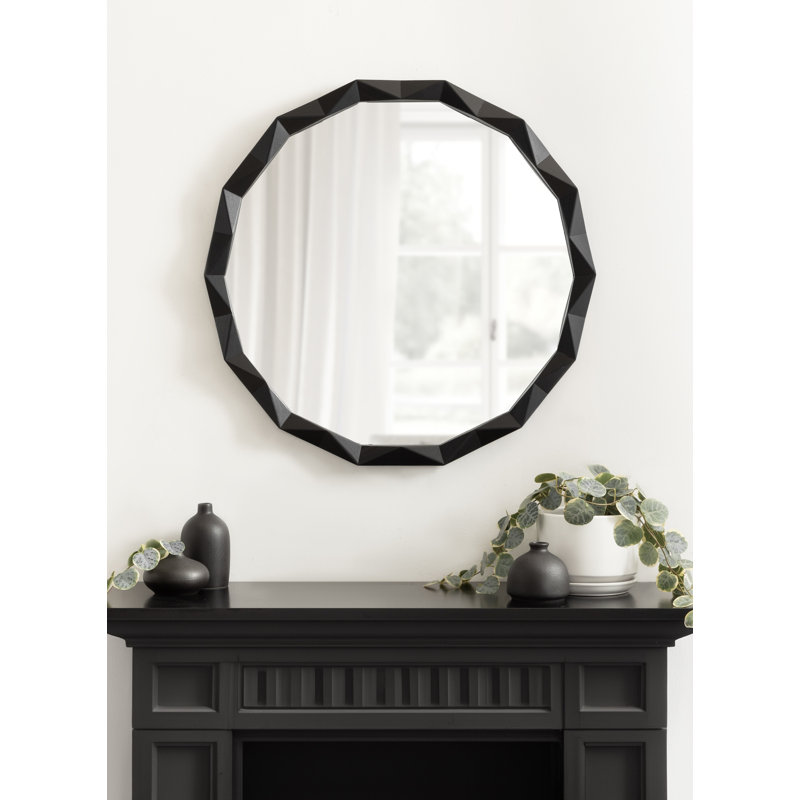 Miroir de salle de bain, Noir