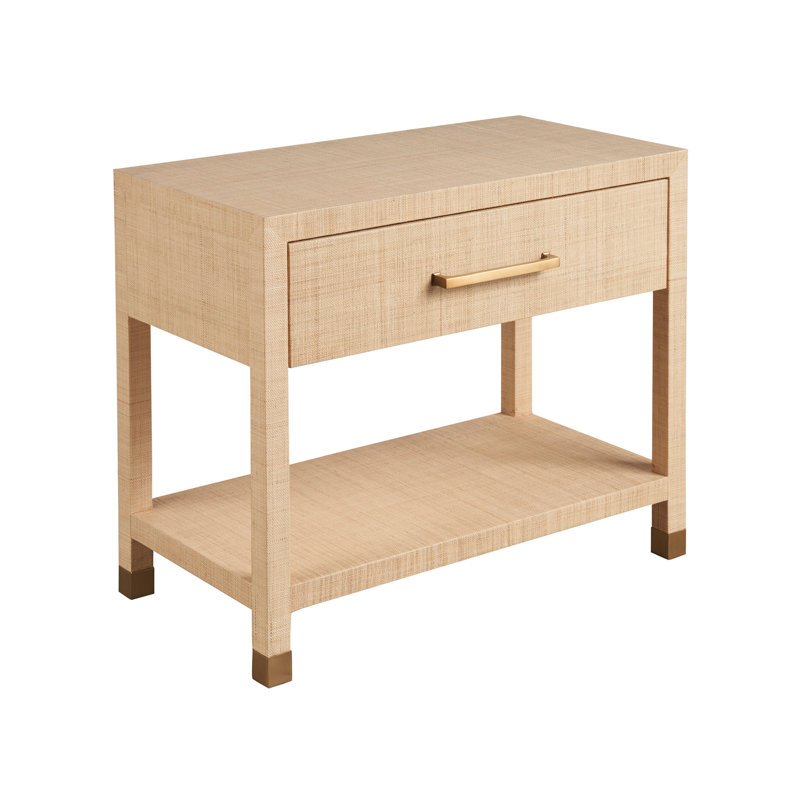 Leah 1 - Drawer Nightstand