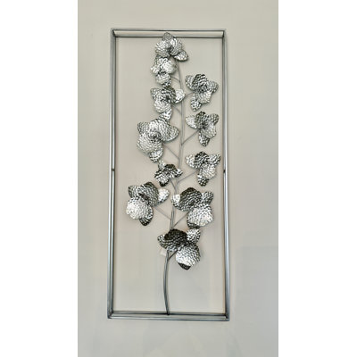 Metallic Bloom Wall Art