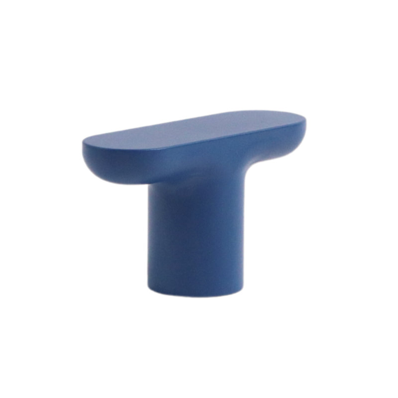 1.75" Oval Knob, Polo (Navy Blue)