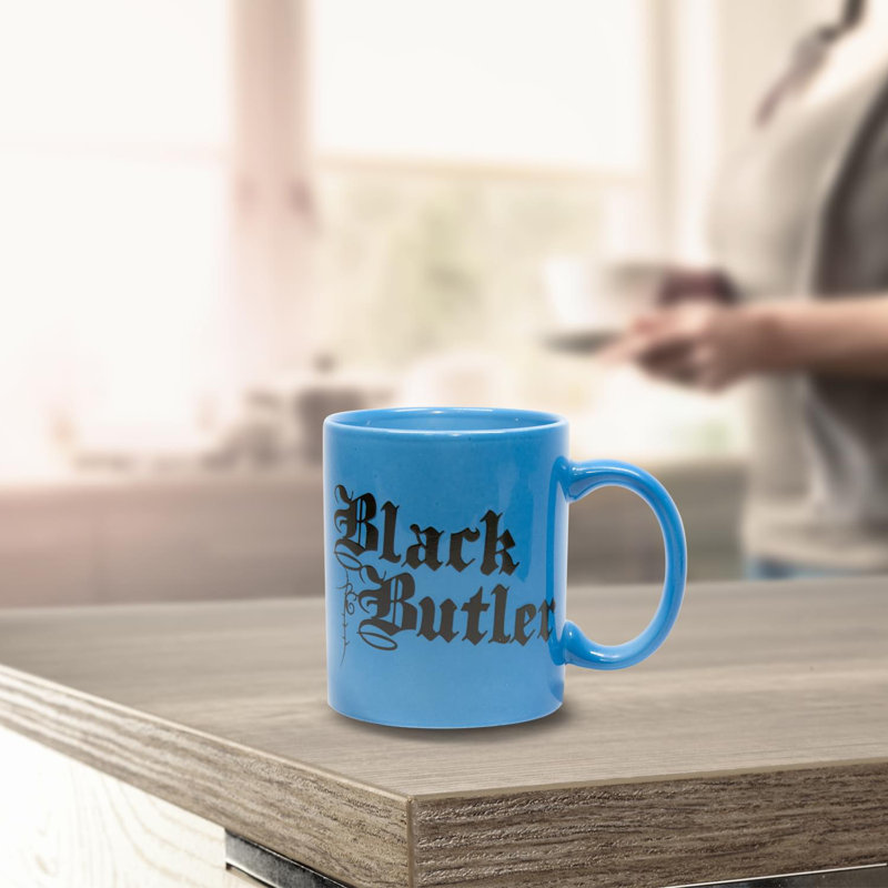 Tasse noire Butler | Tasse à café Black Butler