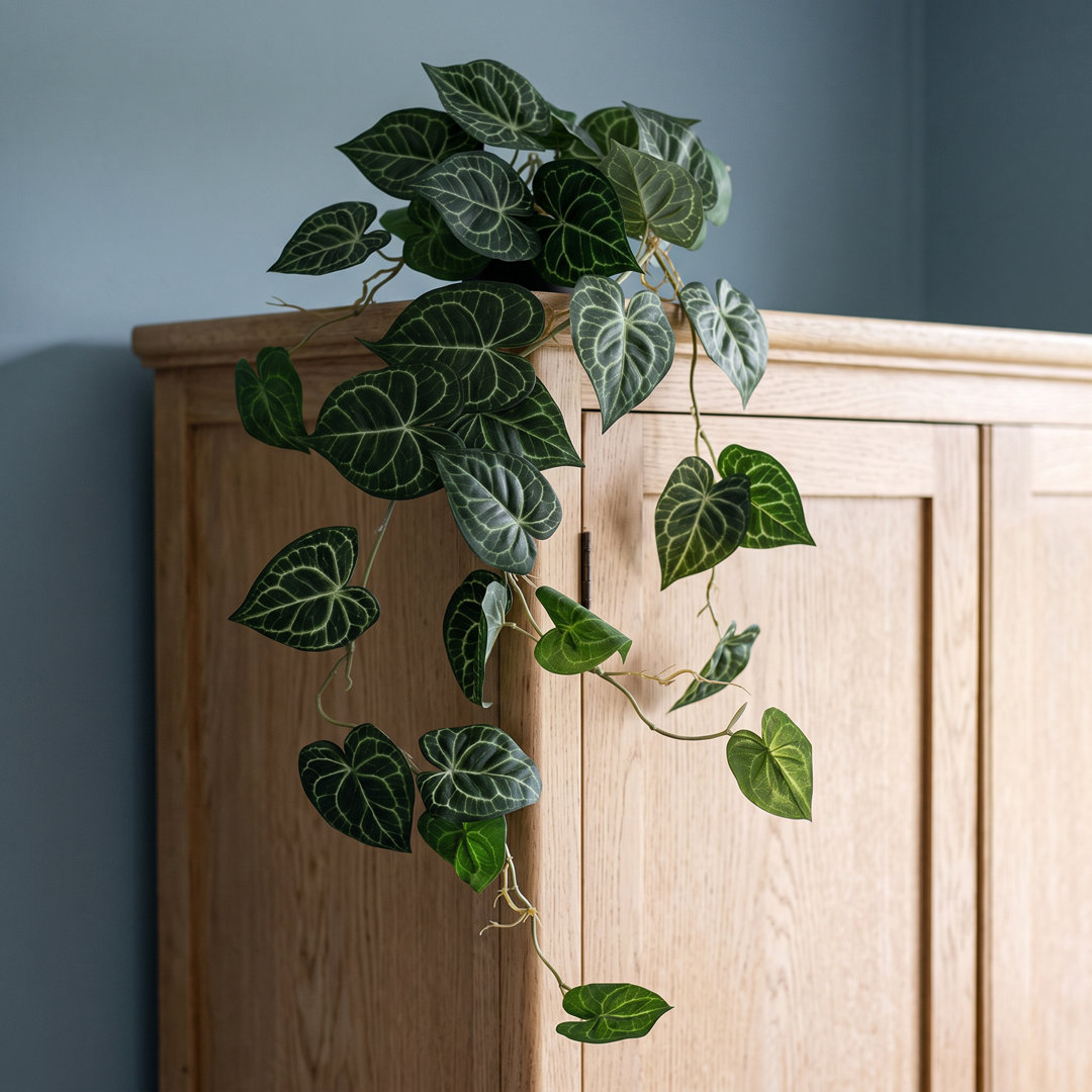 B&Q -  100Cm Artificial Trailing Hanging Rounded Ivy Plant Realistic - Image 4