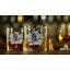 Ensemble de 4 pièces 12 oz. Ensemble de verres à whisky Magnolia