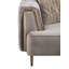 Fauteuil en velours gris AED-D832-58059307