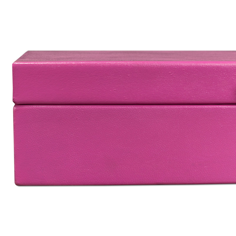 Gatsburg Handmade Decorative Box, Pink