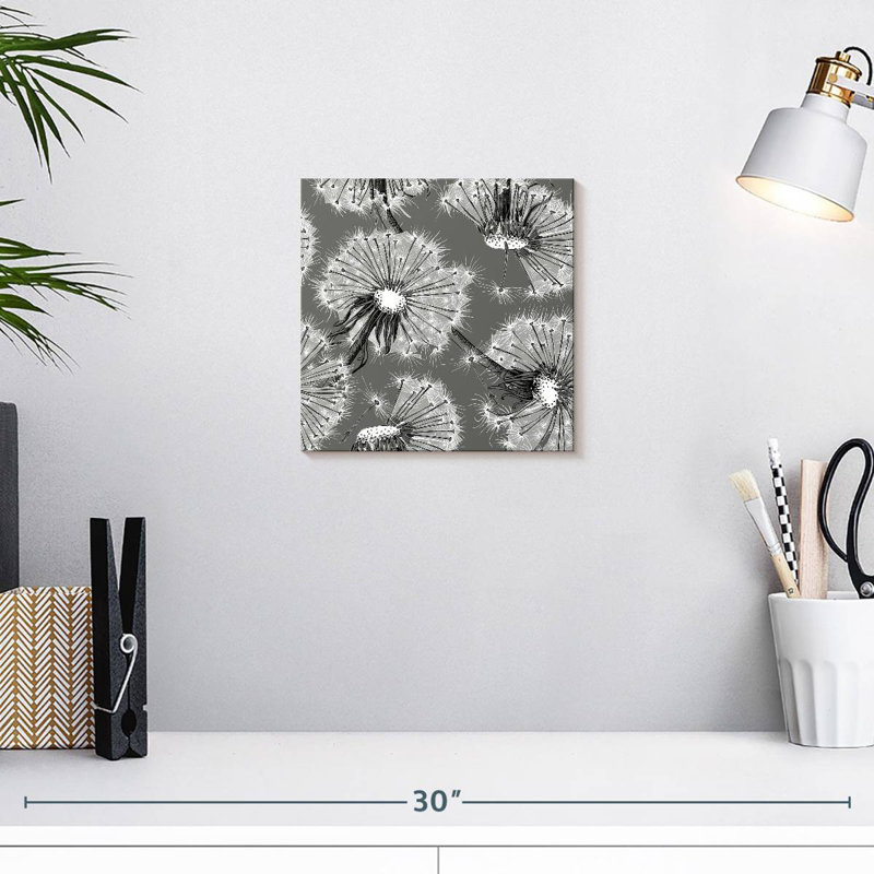 Fleurs de pissenlit Harnek, H 10 po x l 10 po