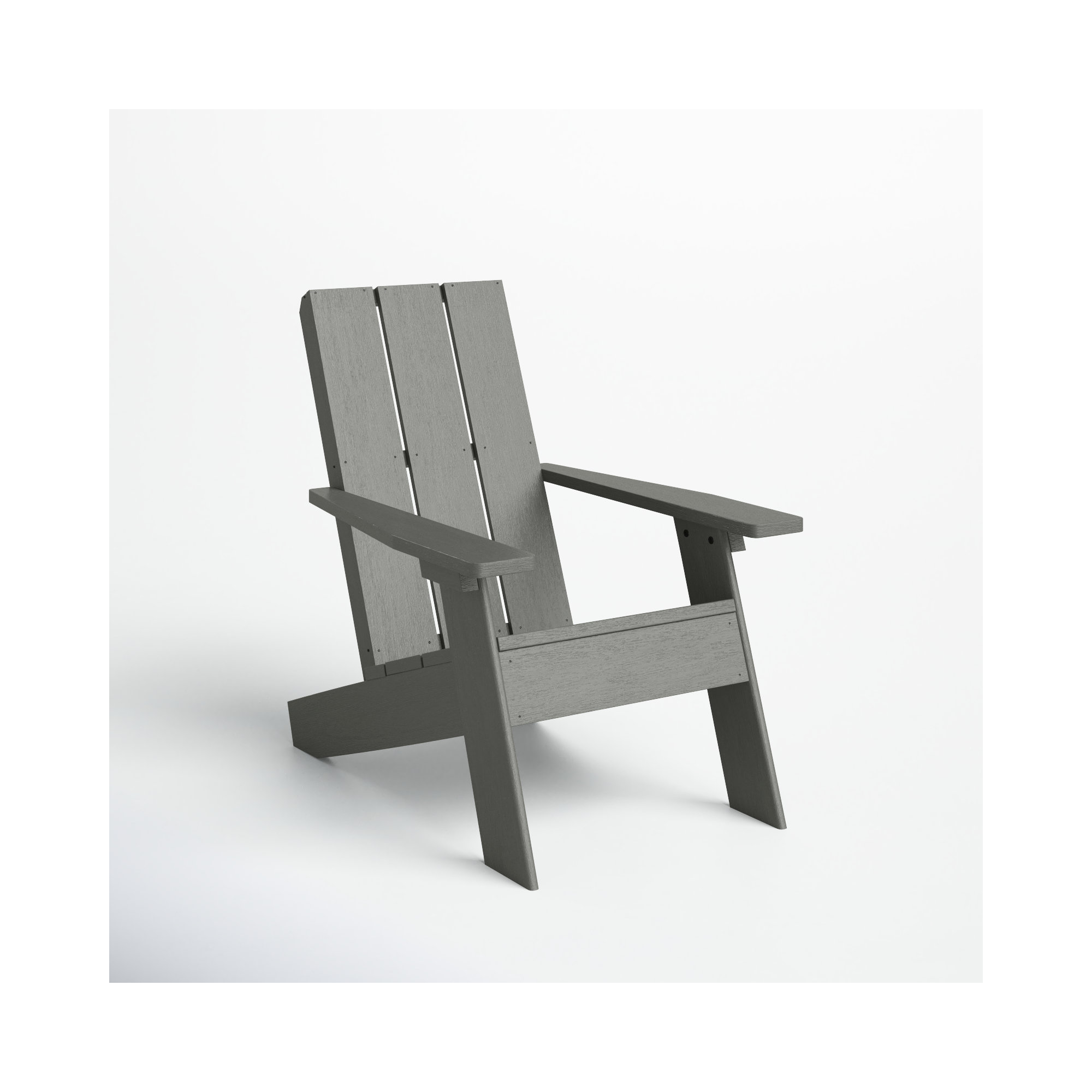 Byrnes Outdoor Adirondack Chair, Coastal Teak