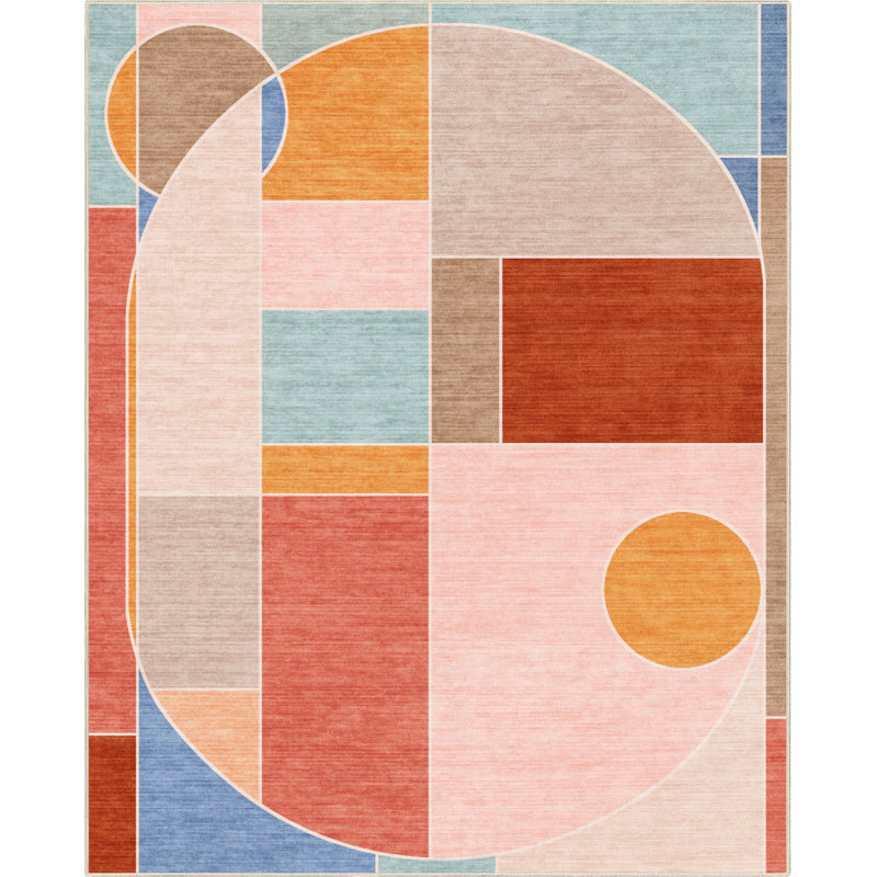 Kehr Essence Modern Geometric Area Rug, Rectangle 9'10" x 13'