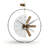 White Round Wall Clock-1224939921