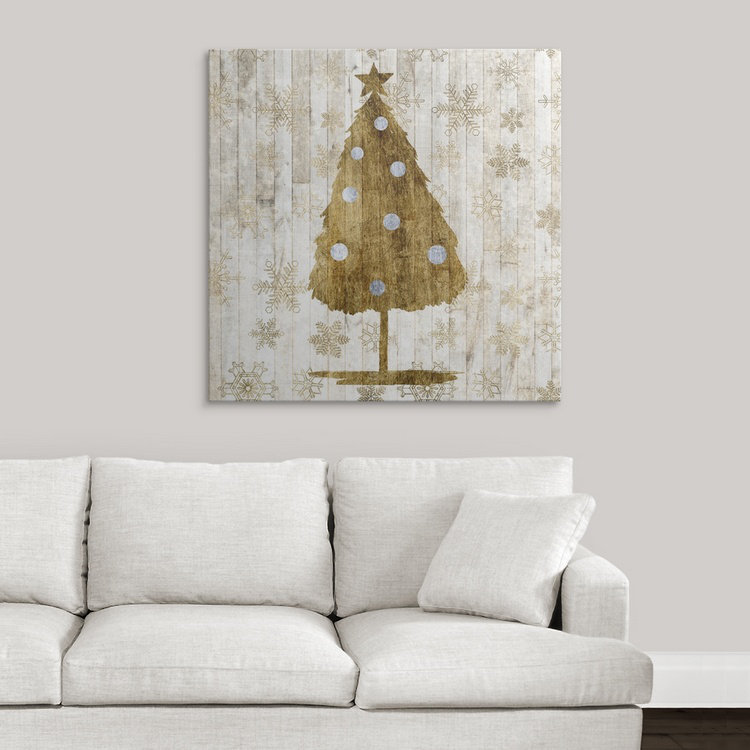 «Ocallaghan Soph sophistiqué Christmas I» par Grace Popp - reproduction, H 20 po x l 20 po x P 1,5 po, Toile