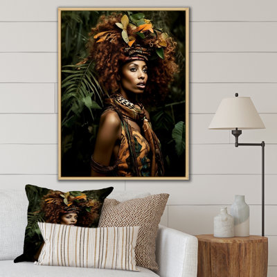 Impression sur toile Afropunk Haute Couture Jungle