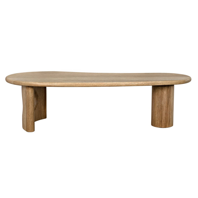 Table basse Harvey, noyer délavé