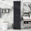 Grande armoire de rangement pour salle de bain avec tablettes réglables