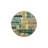 Pastel Painted Striped Decorative Washable Carpet-1311092283